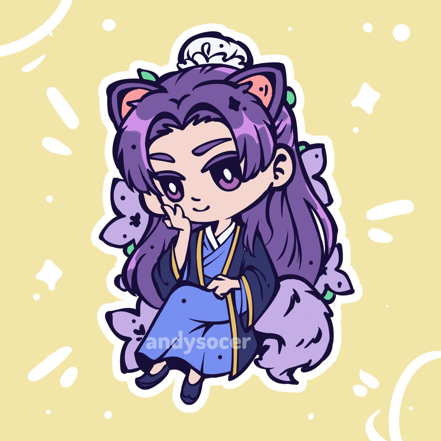 APOTHECARY DIARIES PAWS STICKERS