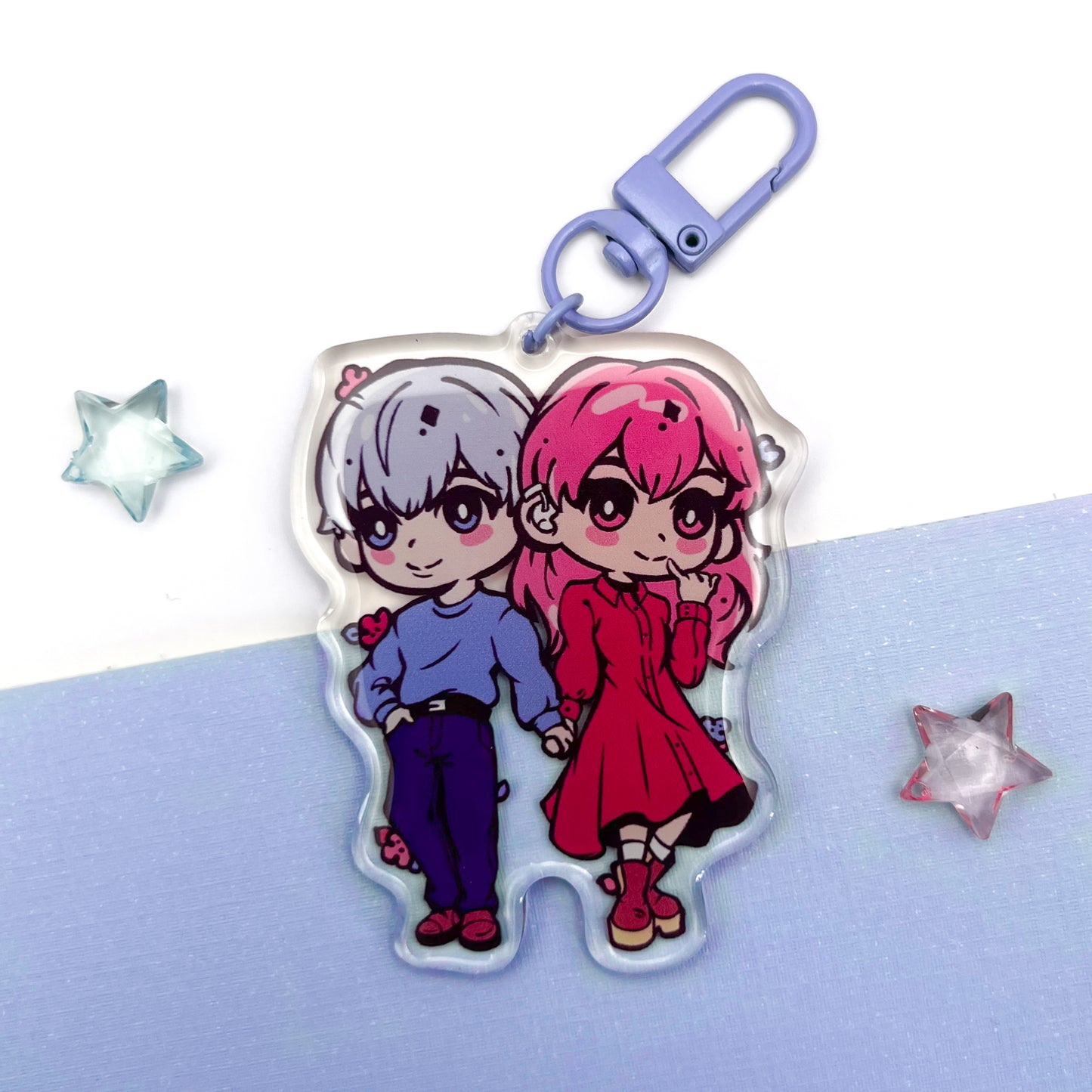 A SIGN OF AFFECTION ACRYLIC CHARM