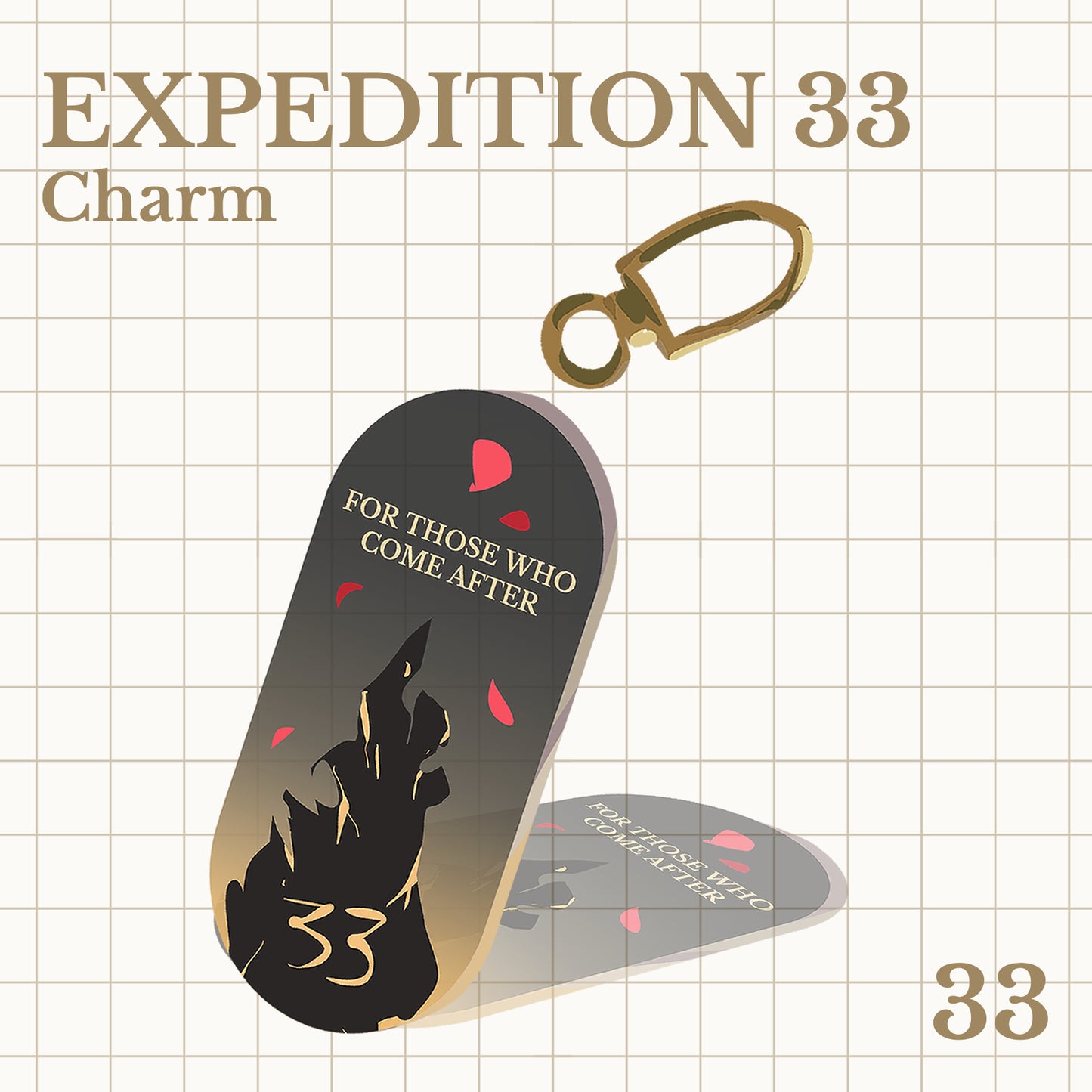 (PRE-ORDER) EXPEDITION 33 ACRYLIC CHARM