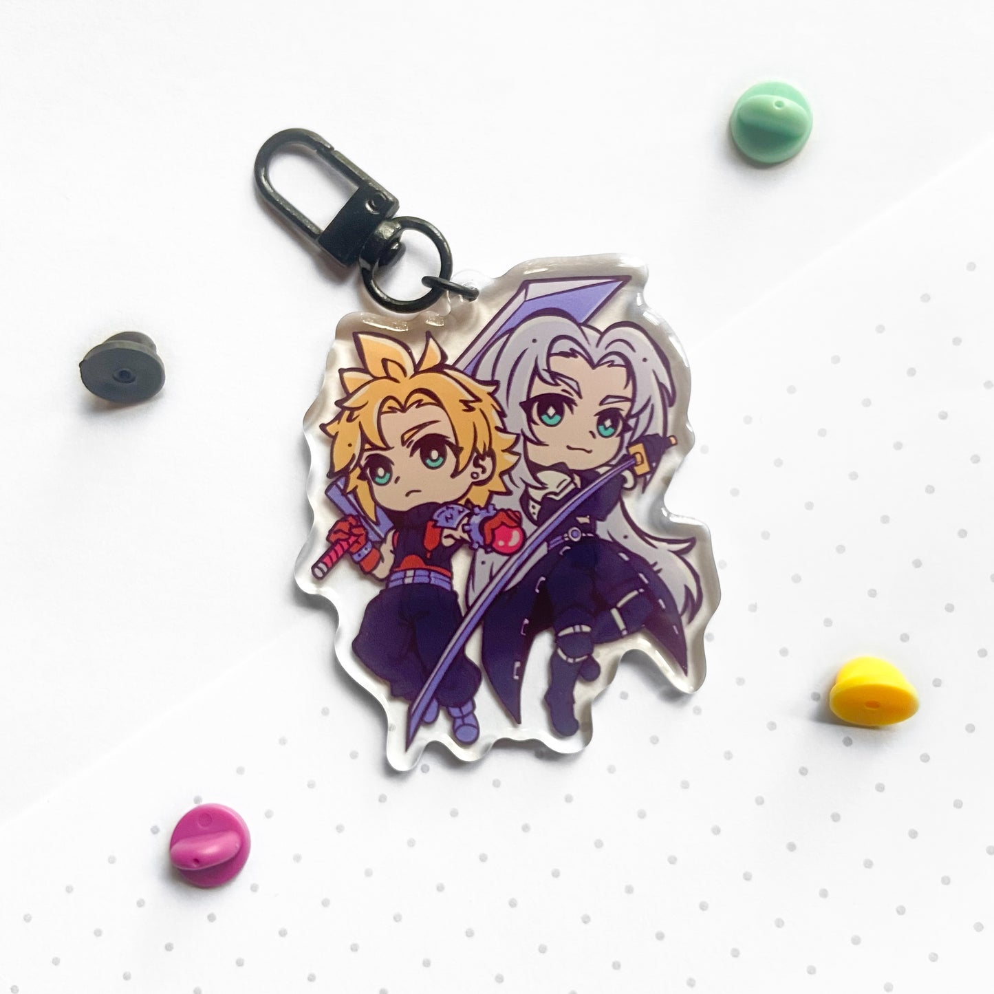 FF7 ACRYLIC CHARM