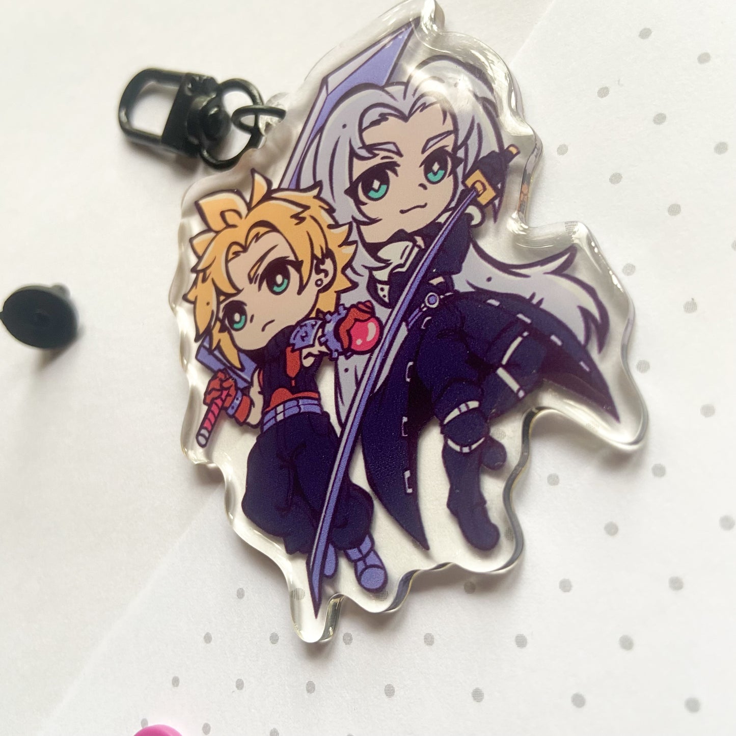 FF7 ACRYLIC CHARM