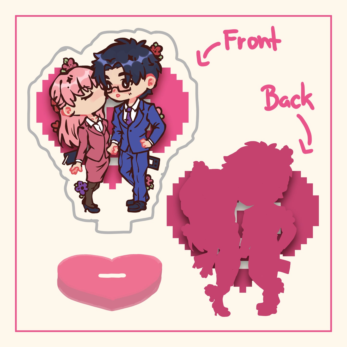 WOTAKOI ACRYLIC STANDEES