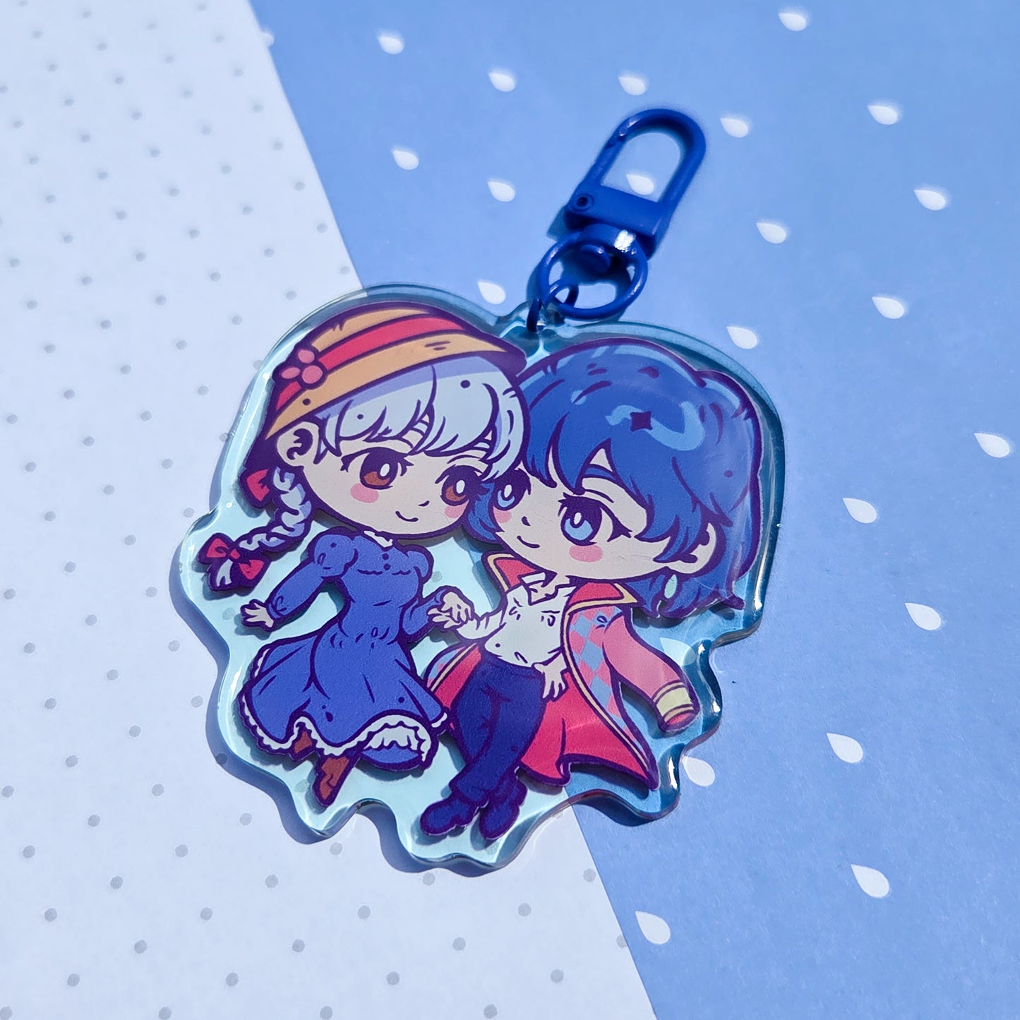 CASTLE ACRYLIC CHARM