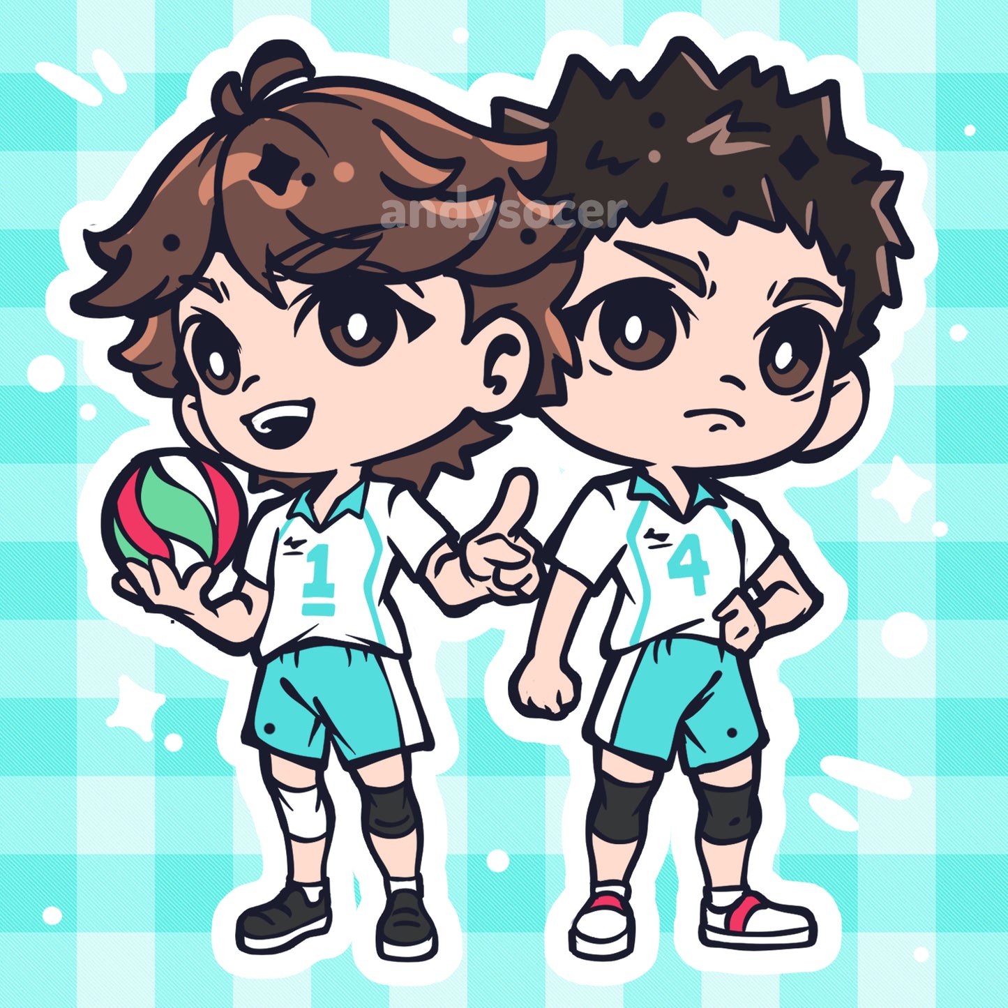 HAIKYUU DUO STICKER