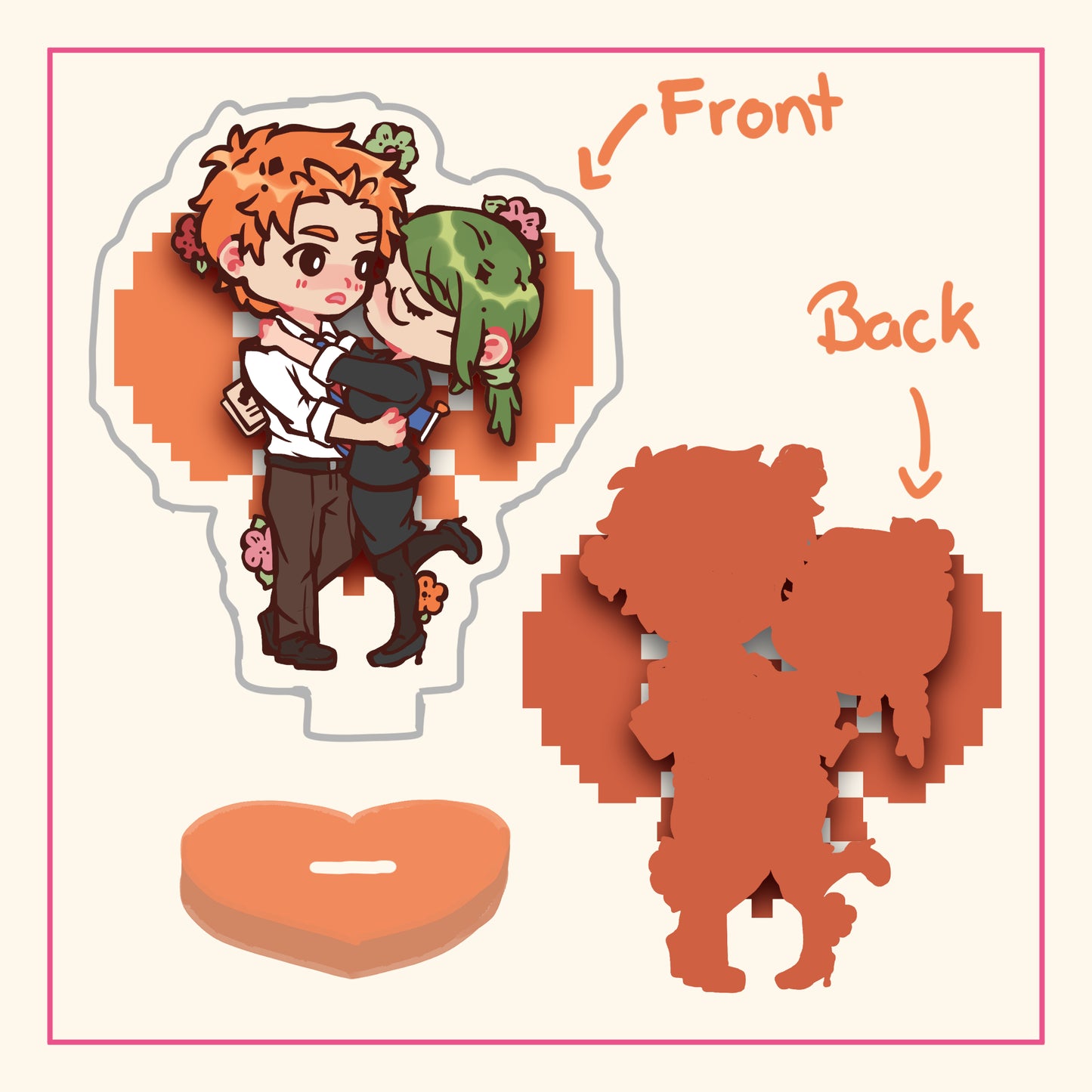 WOTAKOI ACRYLIC STANDEES