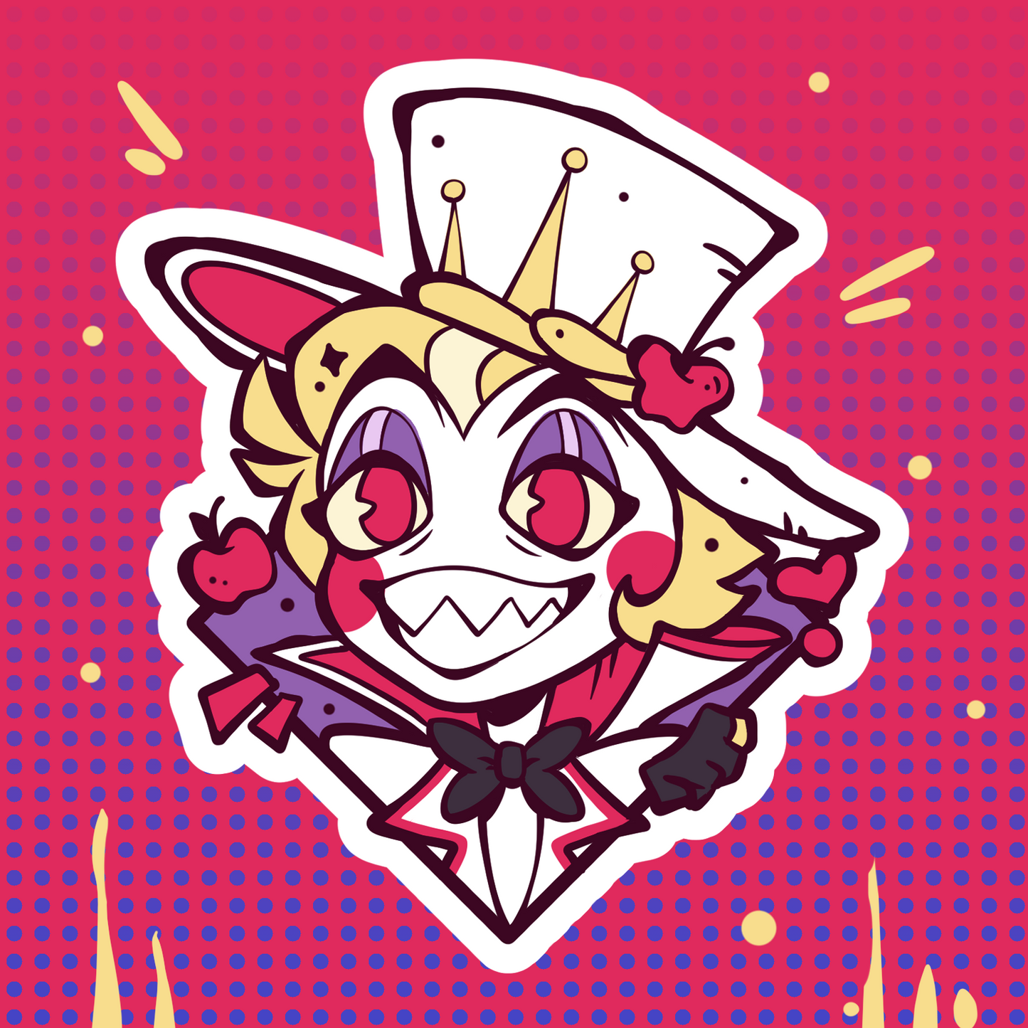 HAZBIN HOTEL STICKERS
