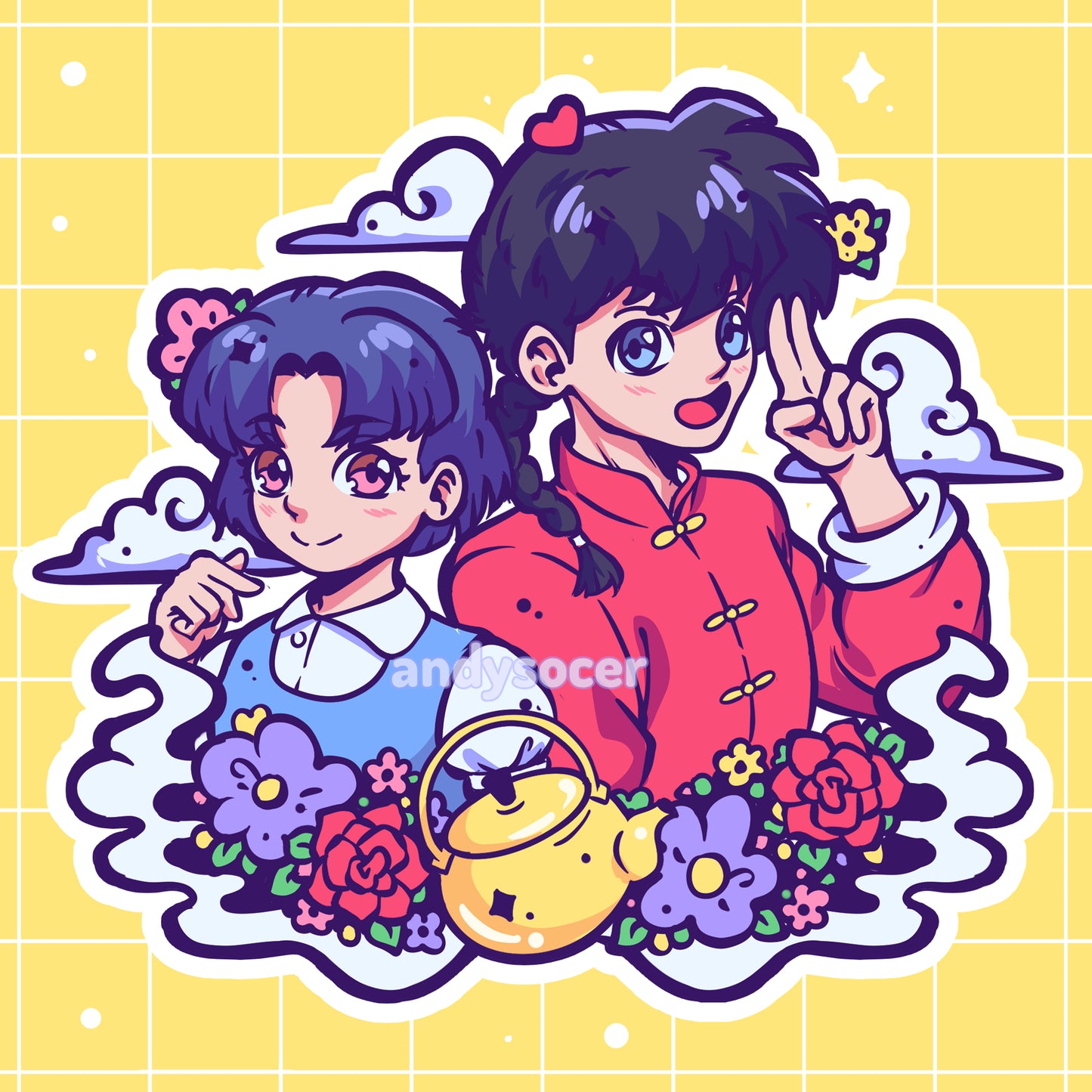 RANMA STICKER