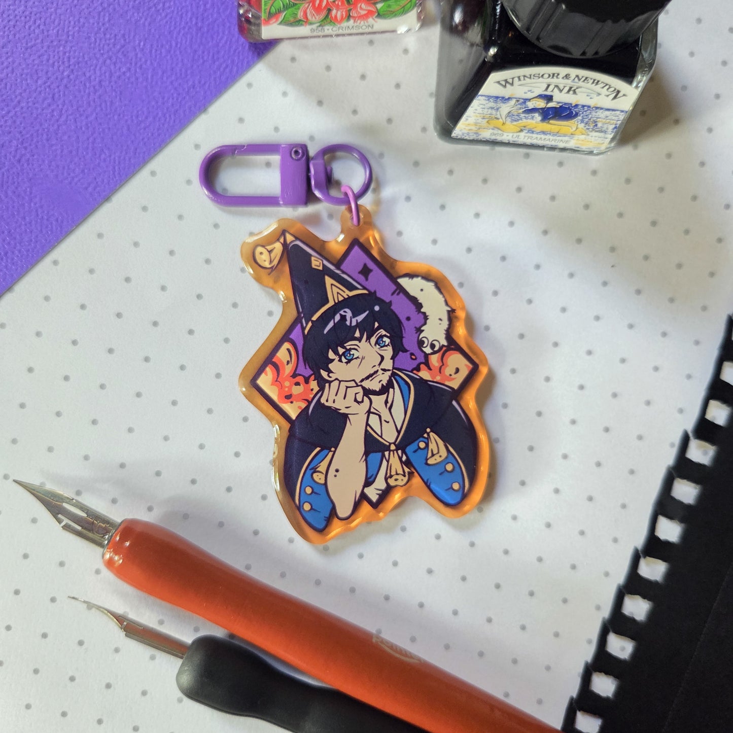 WHA ACRYLIC CHARMS