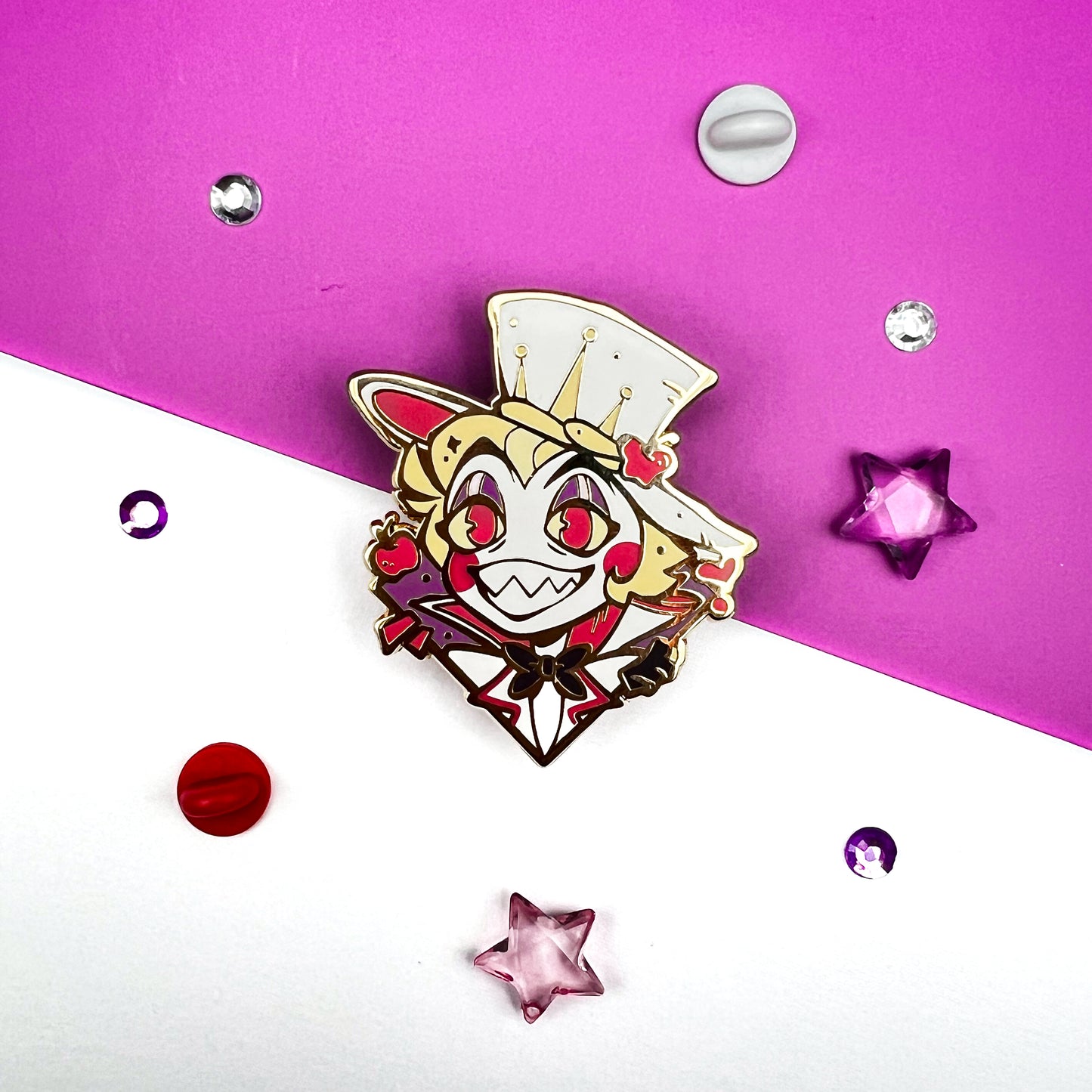 HAZBIN HOTEL ENAMEL PINS
