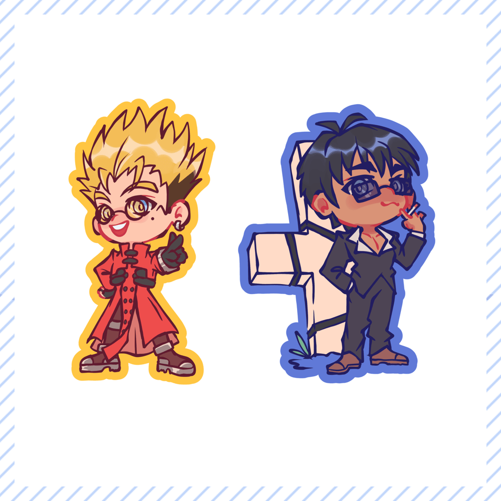 TRIGUN ANYTHING STICKERS