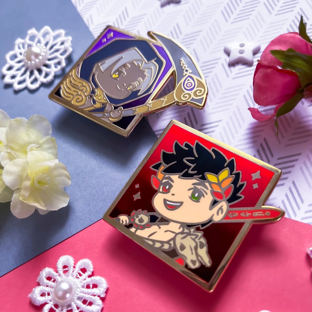HADES ENAMEL PINS
