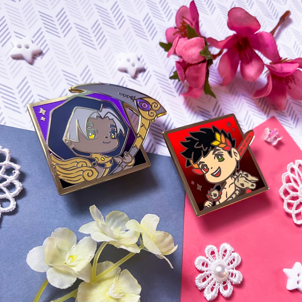 HADES ENAMEL PINS