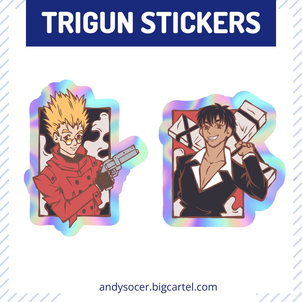 TRIGUN STICKERS