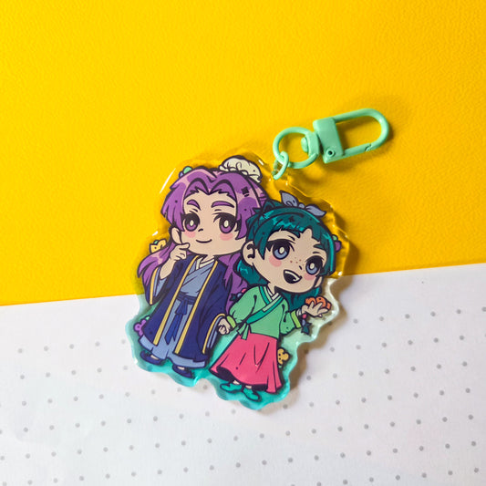 APOTHECARY DIARIES COUPLE ACRYLIC CHARM