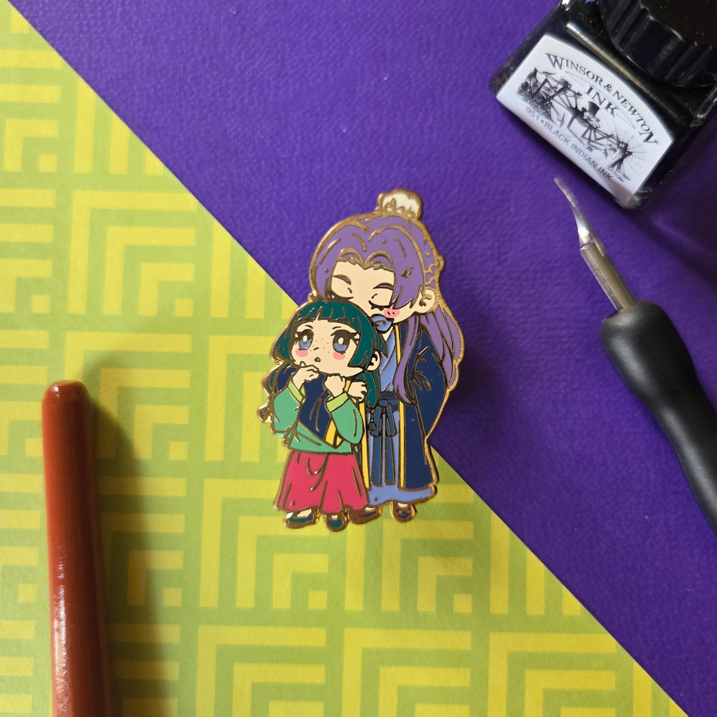 APOTHECARY DIARIES ENAMEL PIN