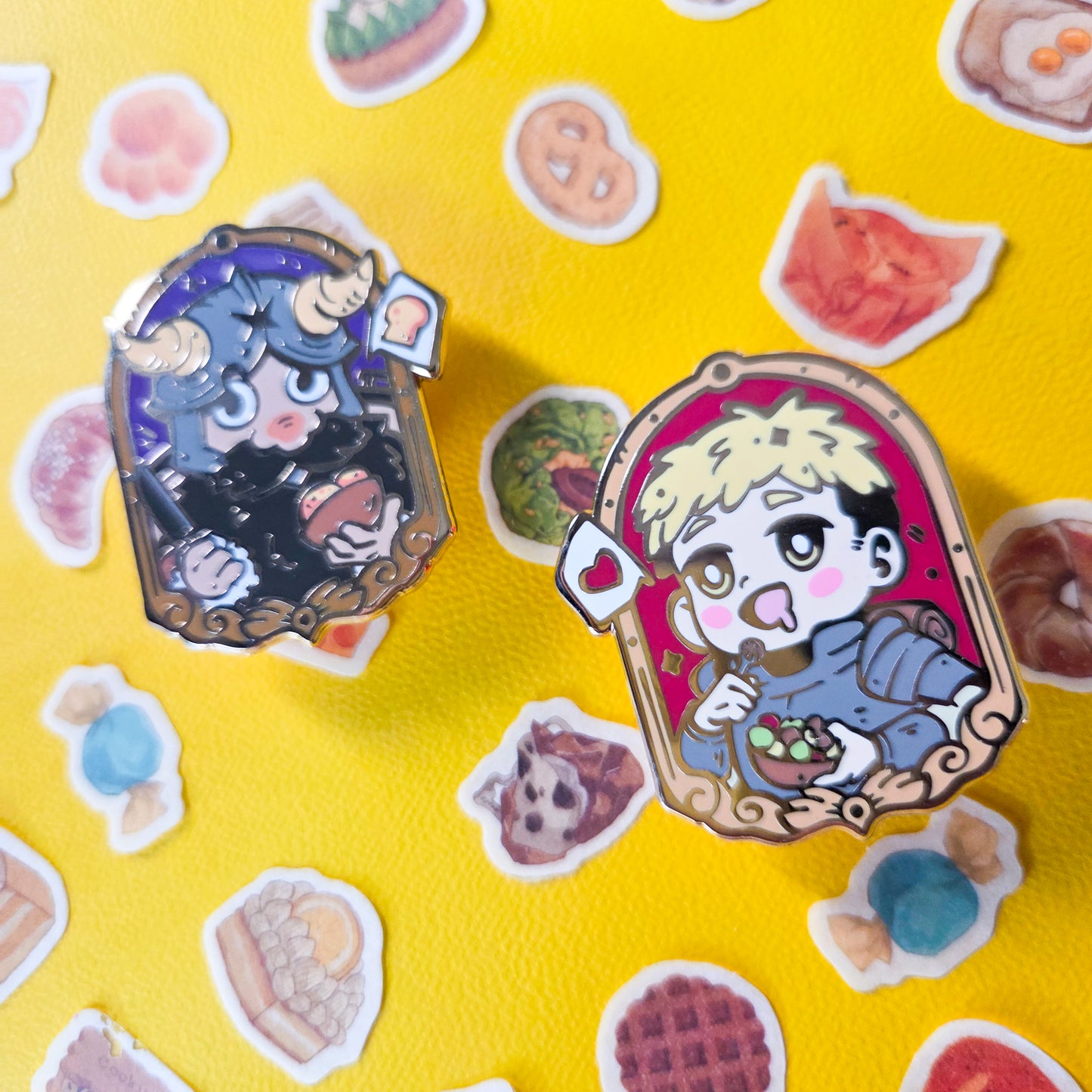 DUNGEON MESHI ENAMEL PINS