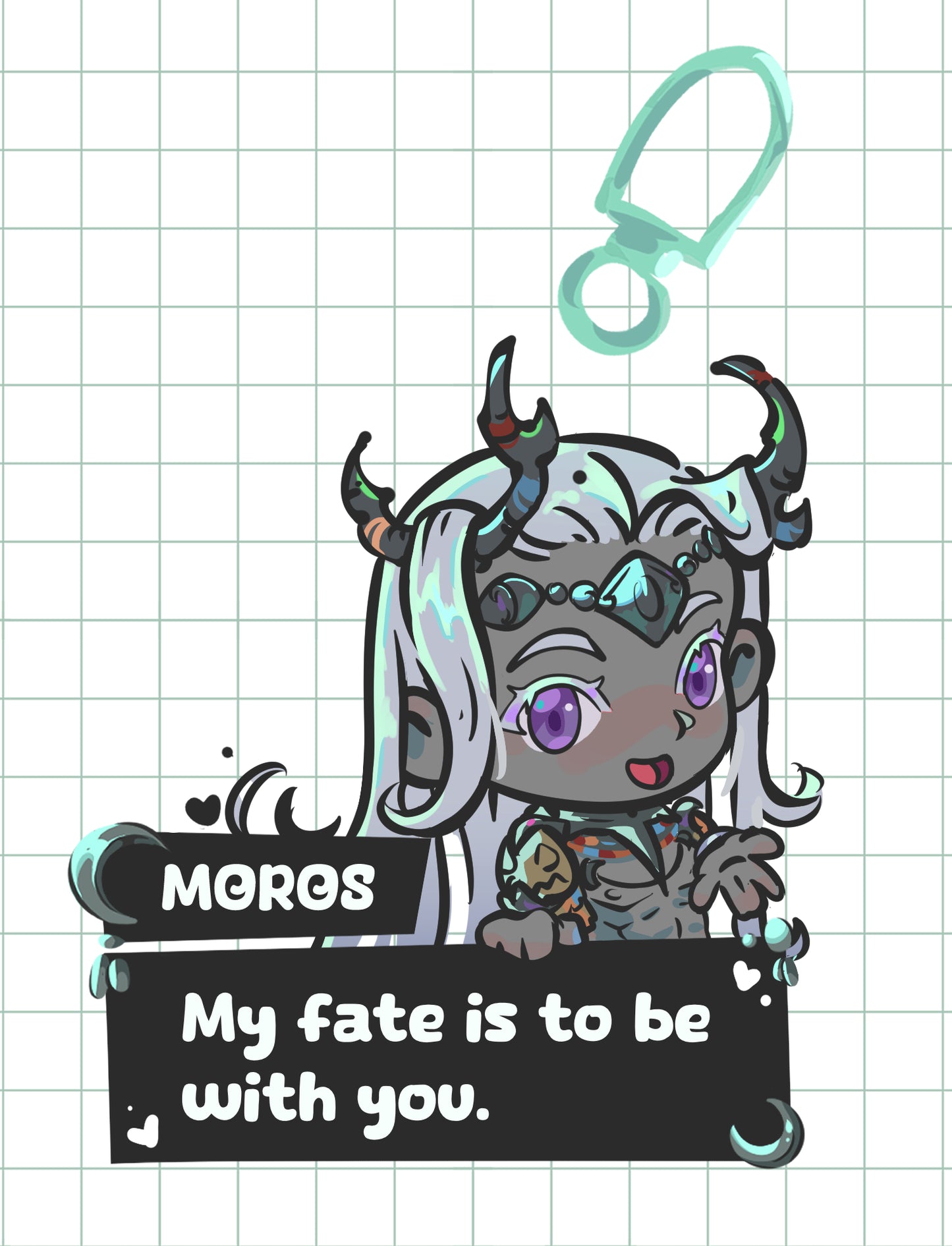 (PRE-ORDER) HADES II OTOME ACRYLIC CHARMS