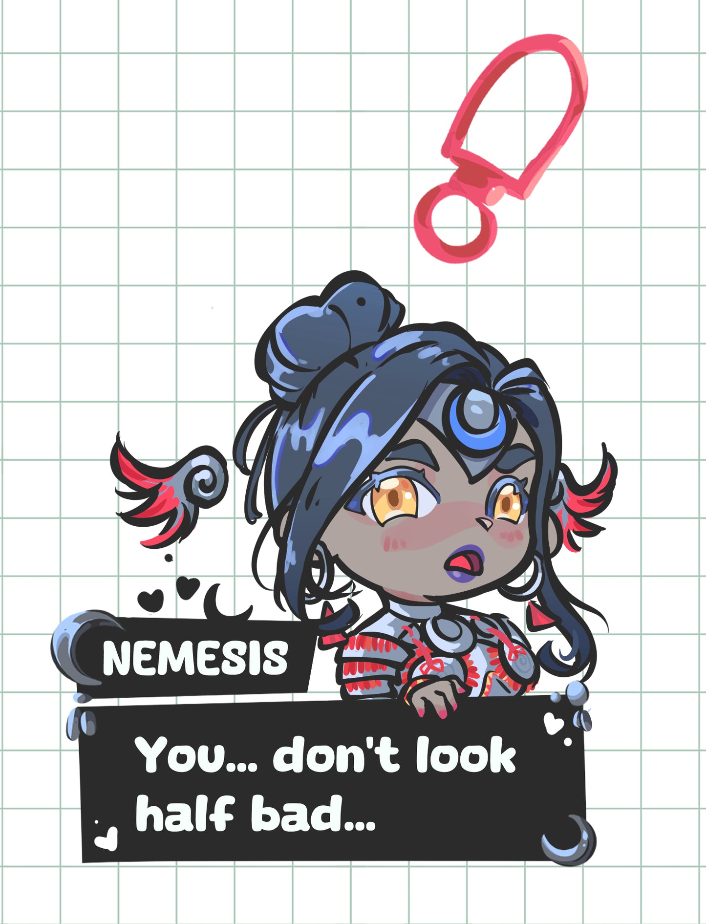 (PRE-ORDER) HADES II OTOME ACRYLIC CHARMS