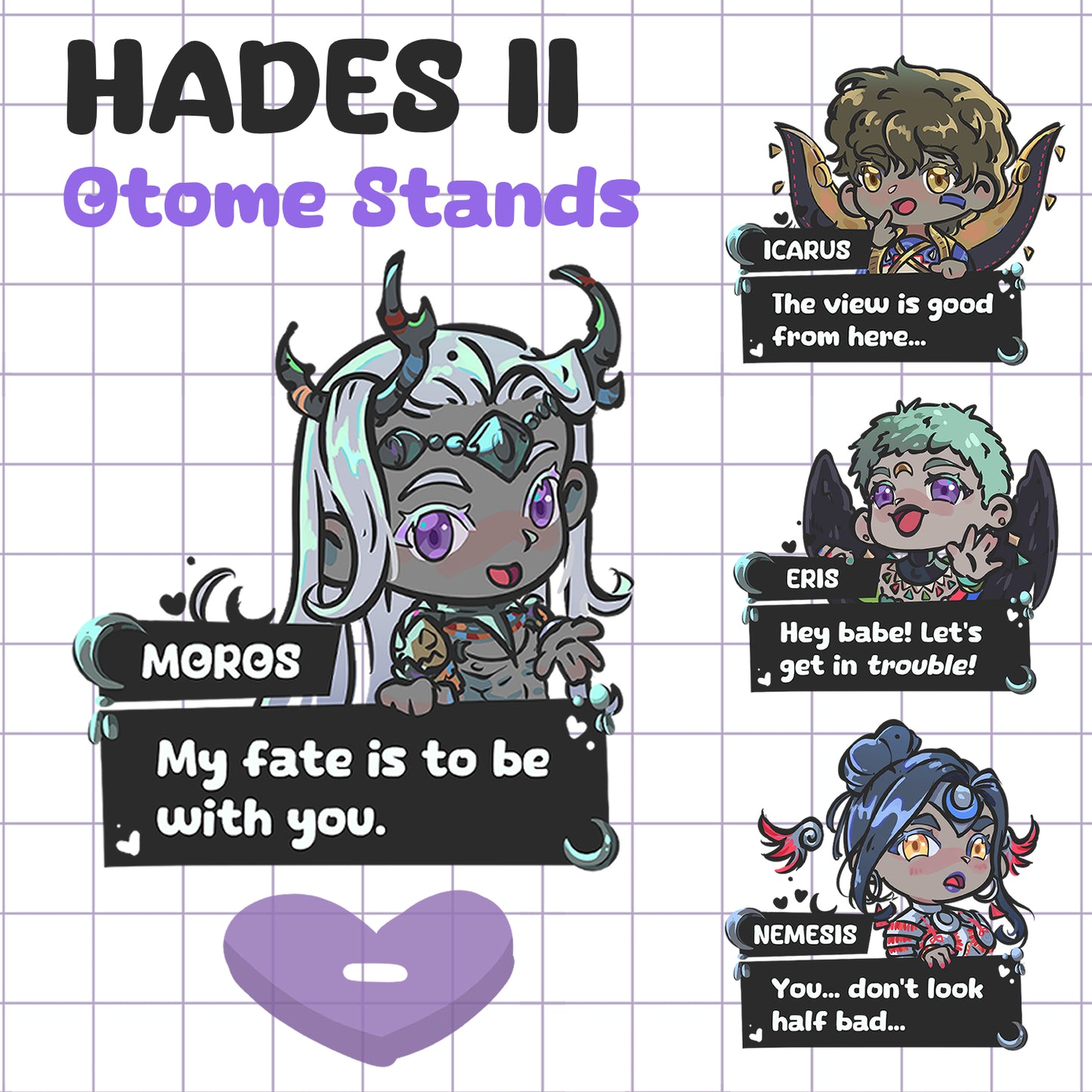 (PRE-ORDER) HADES II OTOME ACRYLIC STAND