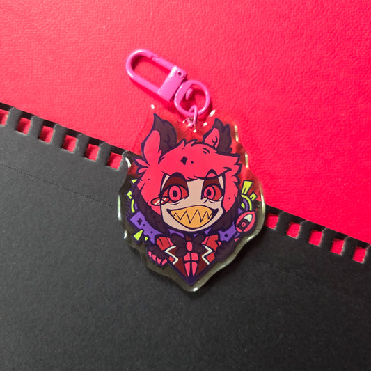 HAZBIN HOTEL ACRYLIC CHARMS