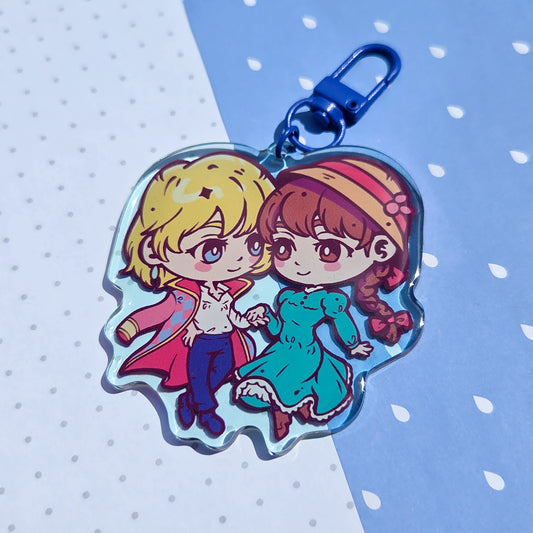 CASTLE ACRYLIC CHARM