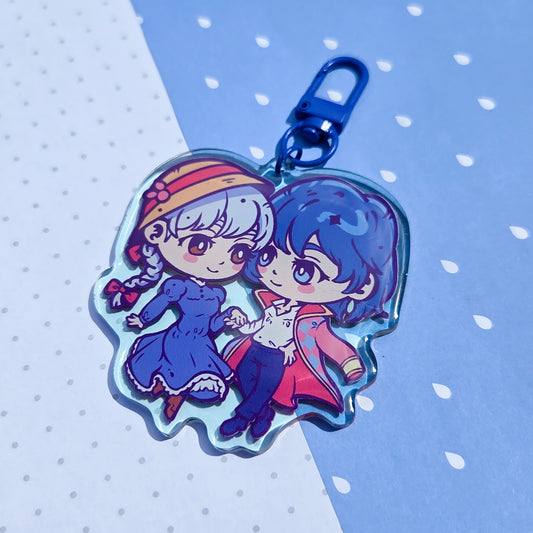 CASTLE ACRYLIC CHARM