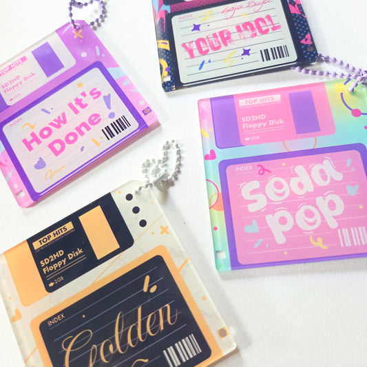 KPDH FLOPPY DISK CHARMS
