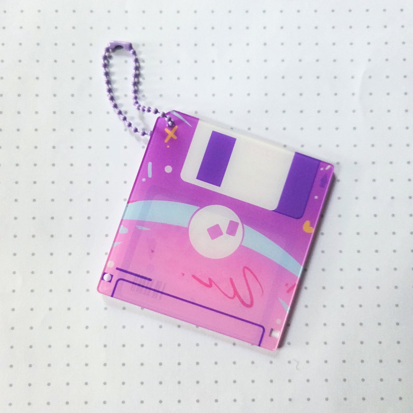 KPDH FLOPPY DISK CHARMS