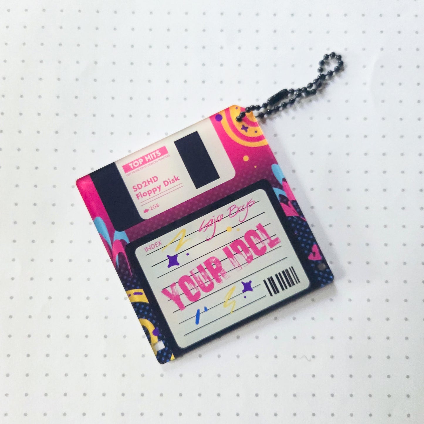 KPDH FLOPPY DISK CHARMS