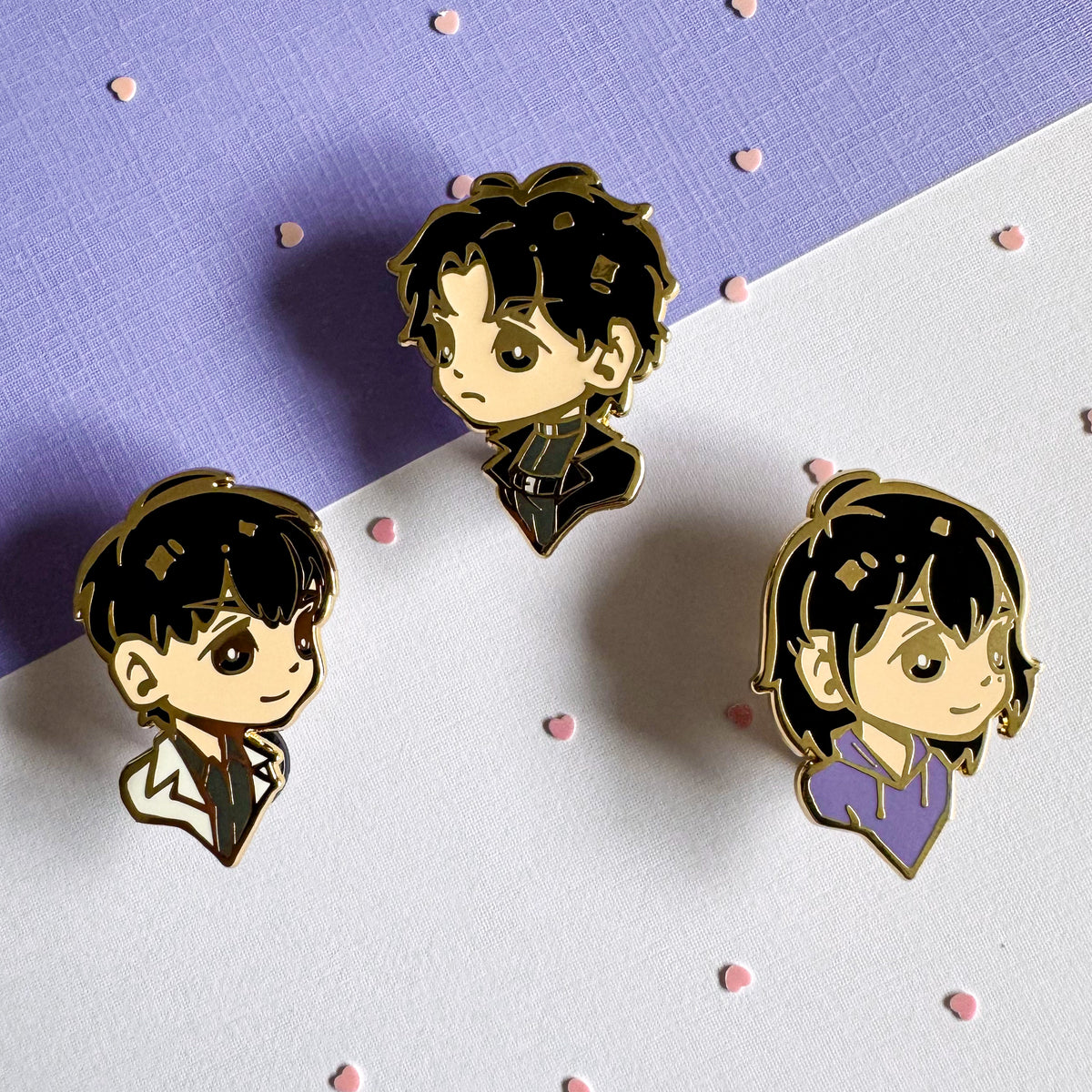 Chibi Pin Merch ORV CHIBI ENAMEL PINS – AndySocer
