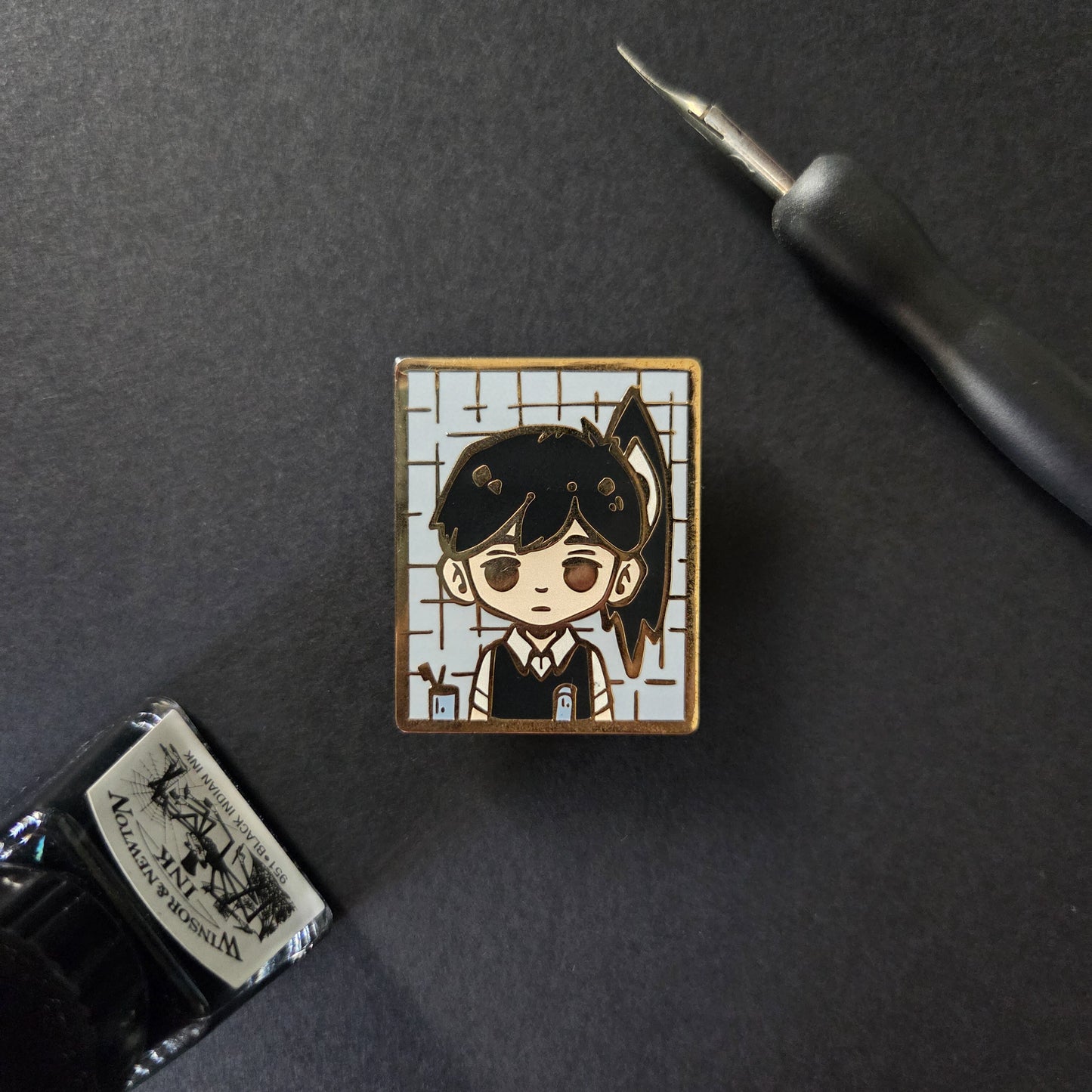 OMORI ENAMEL PINS