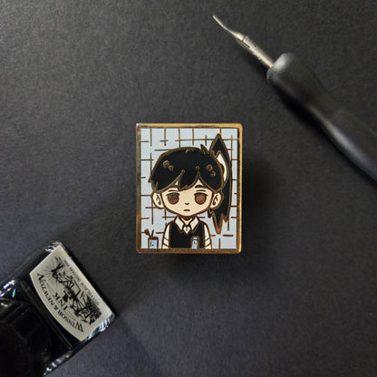 OMORI ENAMEL PINS