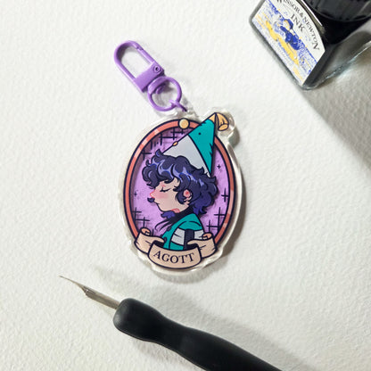 WHA PORTRAIT ACRYLIC CHARMS