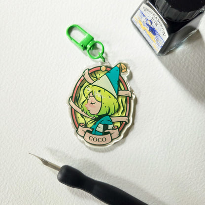 WHA PORTRAIT ACRYLIC CHARMS