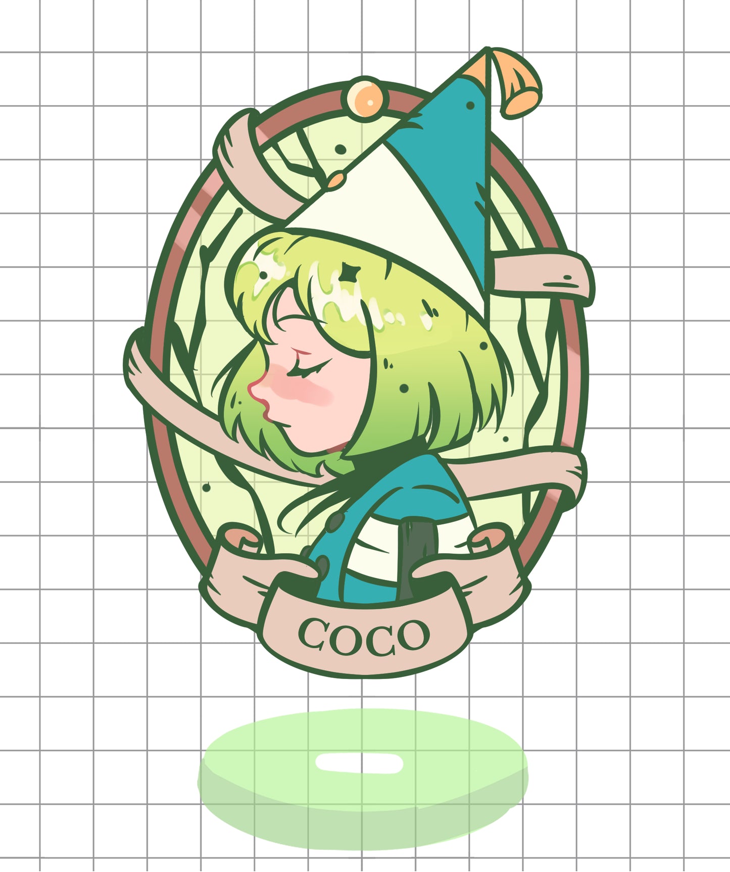 (PRE-ORDER) WHA PORTRAIT ACRYLIC STAND